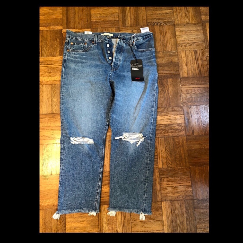 levi’s wedgie straight jean || size 32 || NWT